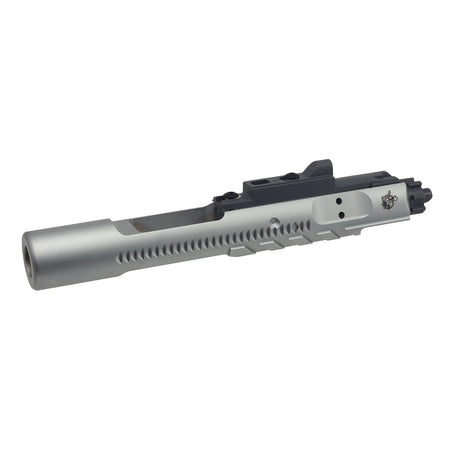 Angry Gun KAC Steel Chrome Sand Cutter Bolt Carrier w/MPA Nozzle for Marui MWS M4 GBB