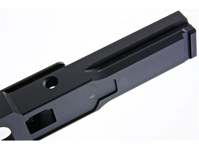 [5KU][Upgraded] 3.9inch CNC Aluminium Middle Frame[W/ Railed][Tokyo Marui HI-CAPA 5.1 GBB Series][No Marking][BLK]