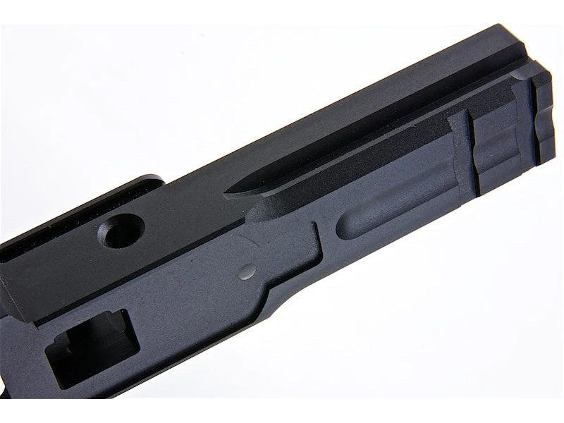 [5KU][Upgraded] 3.9inch CNC Aluminium Middle Frame[W/ Railed][Tokyo Marui HI-CAPA 5.1 GBB Series][2011 Marking][BLK]