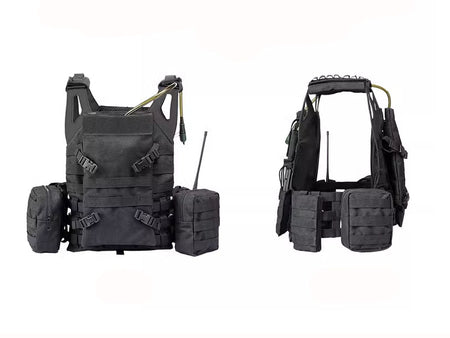 [Yakeda] MOLLE Tactical Vest [BLK]