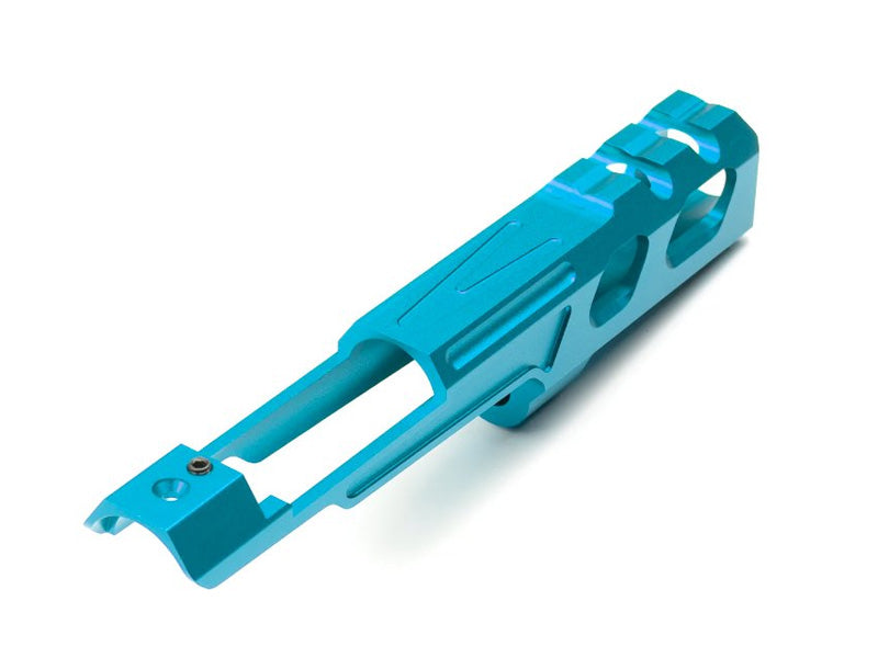 [Novritsch] SSP5 GBB Custom CNC Front Slide V1 [6 inch][Light Blue]