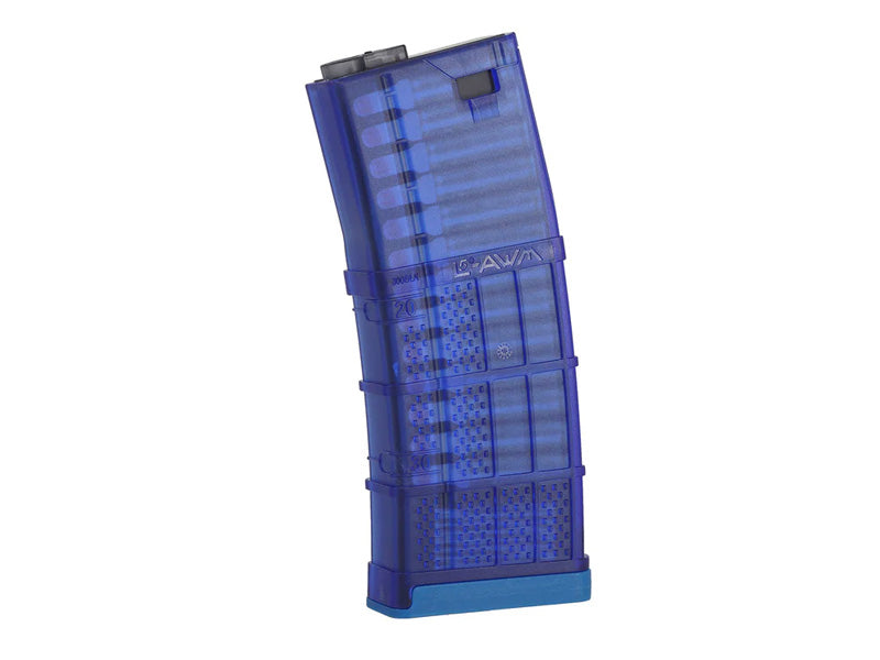 [CYMA] EMG 180 Rds Lancer L5AWM .300BLK Magazine [For M4 AEG Series][BLU]
