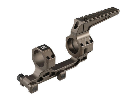 [Airsoft Artisan] Bo Style 1.7" Height 30mm Modular Mount w/ One accessory Ring Cap [DE]