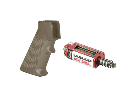 [ARES] M4 Slim Pistol Grip + High Torque Slim AEG Motor [DE]