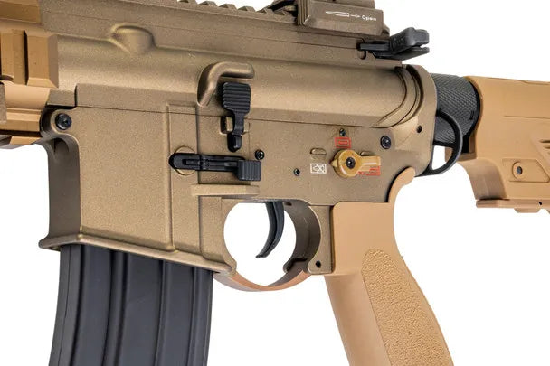 E&C 416A5 Airsoft AEG Rifle (EC111 QC 2.0 Gearbox) - Tan