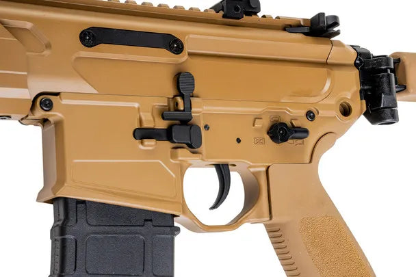 E&C MCX Virtus Airsoft AEG Rifle (10.5 inch) - FDE
