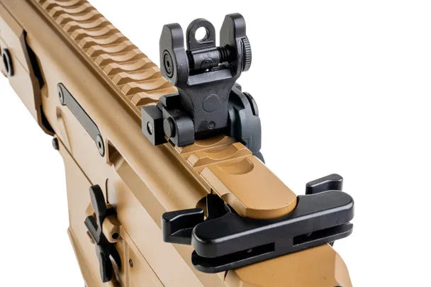 E&C MCX Virtus Airsoft AEG Rifle (10.5 inch) - FDE