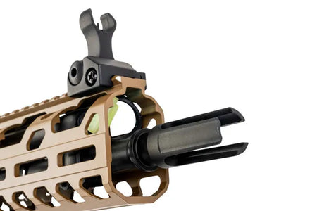 E&C MCX Virtus Airsoft AEG Rifle (10.5 inch) - FDE