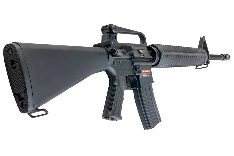 E&C COLT M16A2 Airsoft AEG Rifle (EC321 QC 2.0 Gearbox) - Black (Licensed by Cybergun)