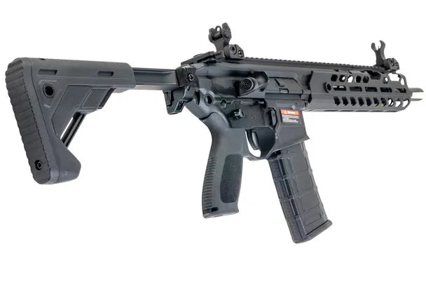 E&C MCX Virtus Airsoft AEG Rifle (10.5 inch) - Black
