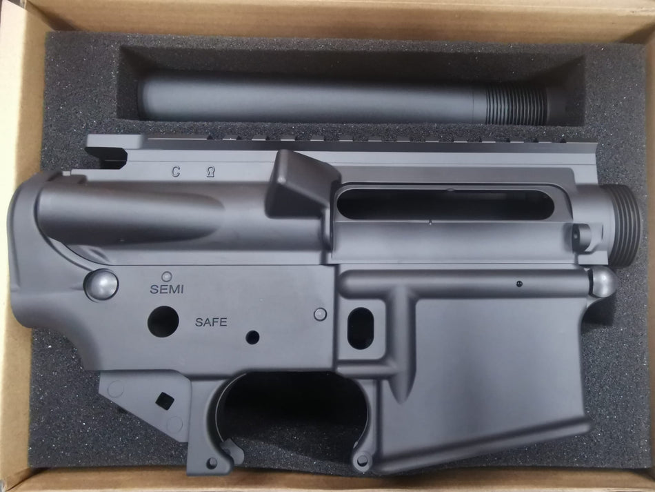 [Guns Modify] Tokyo Marui MWS GBBR Receiver Set [CNC Aluminum] [Double D M4V7 Marking]