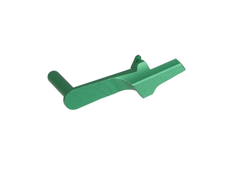 [5KU] Aluminum Slide Stop Type.1 [For Marui Hi-Capa GBBp Series][GREEN]