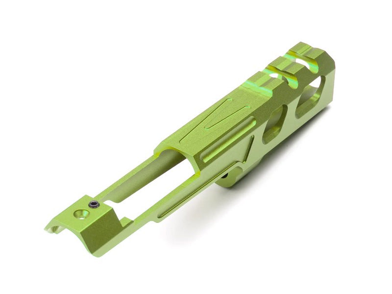 [Novritsch] SSP5 GBB Custom CNC Front Slide V1 [6 inch][Light Green]