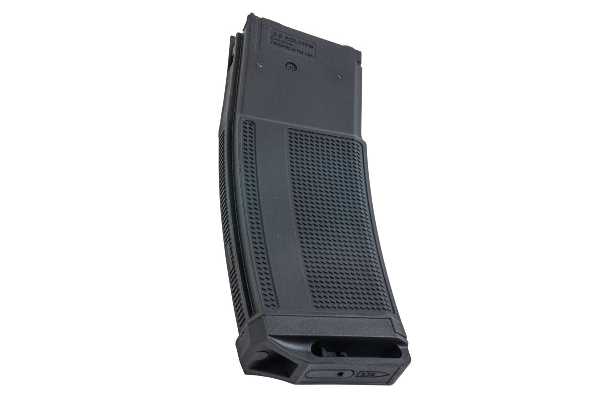 EMG Daniel Defense DD Gas Magazine For Tokyo Marui MWS GBB Rifle 35Rds Black By Double Eagle