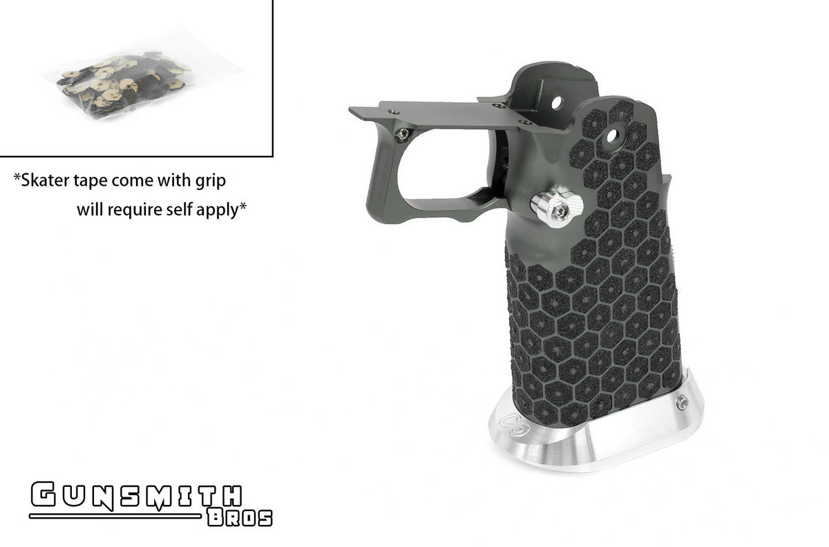 Gunsmith Bros Infinity HEX Tape Aluminum Grip for Marui Hi-Capa