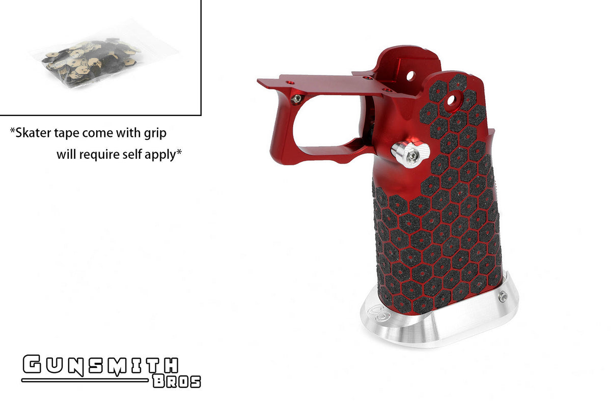 Gunsmith Bros Infinity HEX Tape Aluminum Grip for Marui Hi-Capa