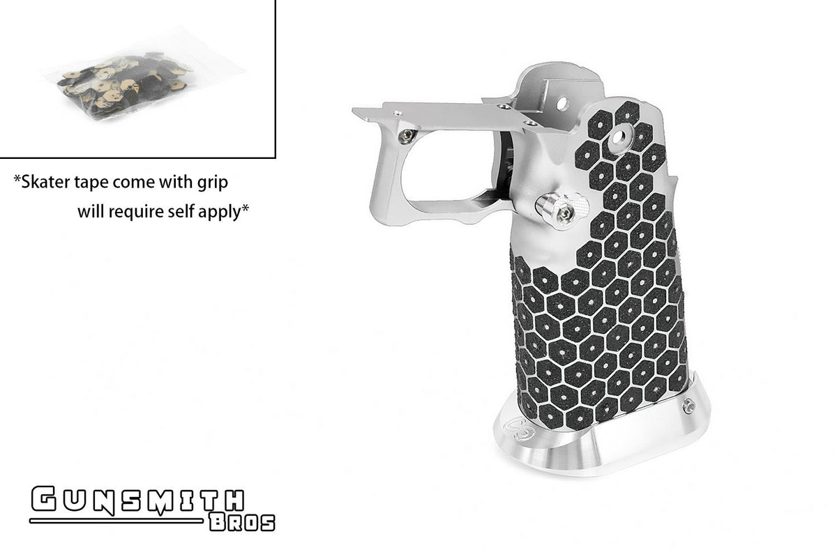 Gunsmith Bros Infinity HEX Tape Aluminum Grip for Marui Hi-Capa