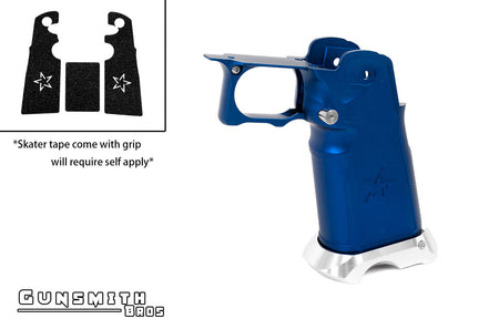 Gunsmith Bros STACCATO Tape Aluminum Grip for Marui Hi-Capa