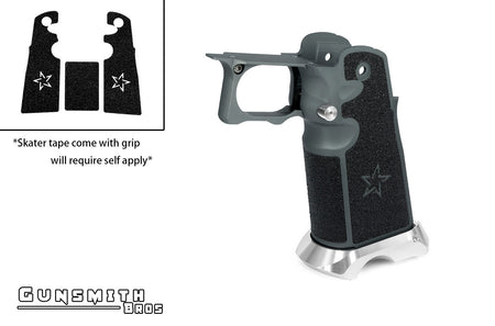 Gunsmith Bros STACCATO Tape Aluminum Grip for Marui Hi-Capa