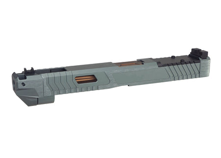 5KU CNC Combat Master Ballerina Slide for Marui G17 Gen.5 MOS Grey