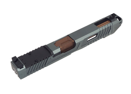 5KU CNC Combat Master Ballerina Slide for Marui G17 Gen.5 MOS Grey