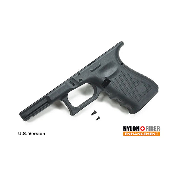 Guarder Original Frame U.S. Version for Marui G19 Gen.3 GBB Airsoft GLK-180-BK