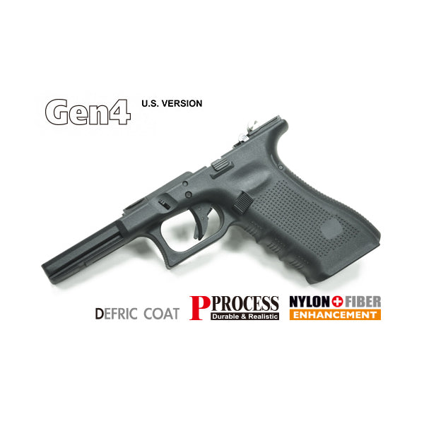 Guarder Complete Frame Set U.S. Version for Marui G17 Gen.4 GBB GLK-268U-BK