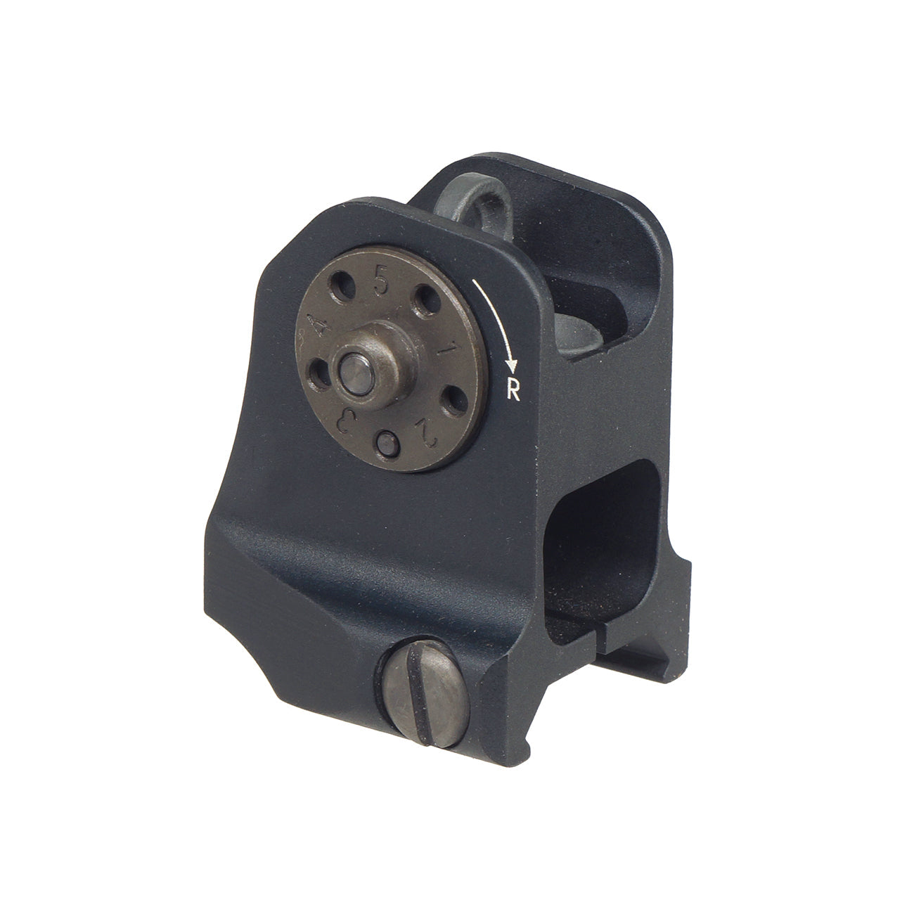 MIC DD AR-15 Style Fixed Rear Sight for 20mm Rail MIC-DD-AR15