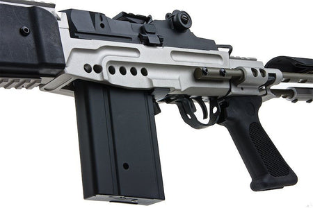 CYMA M14 EBR AEG Enhanced Battle Rifle Silver Metal