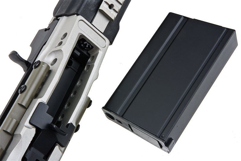 CYMA M14 EBR AEG Enhanced Battle Rifle Silver Metal