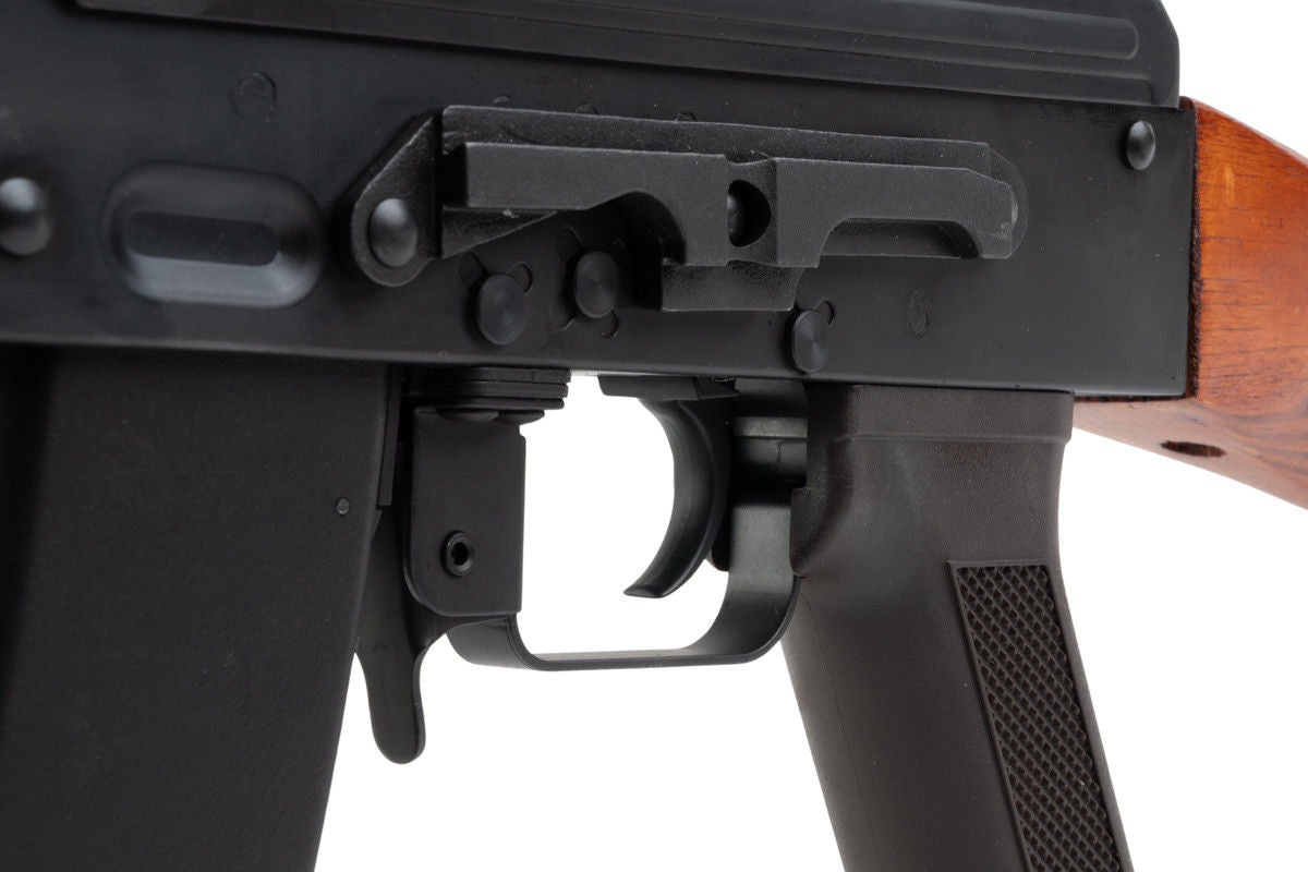 CYMA Platinum AK74 Wood Furniture Airsoft AEG Rifle CM056