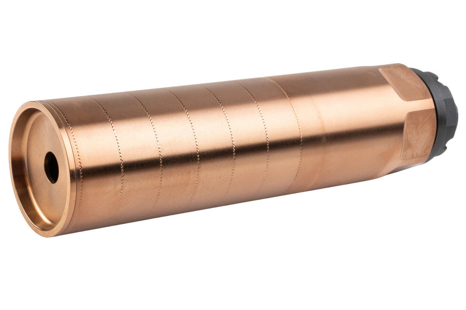 Airsoft Artisan REX Style Dummy Silencer Aluminium 14mm CCW