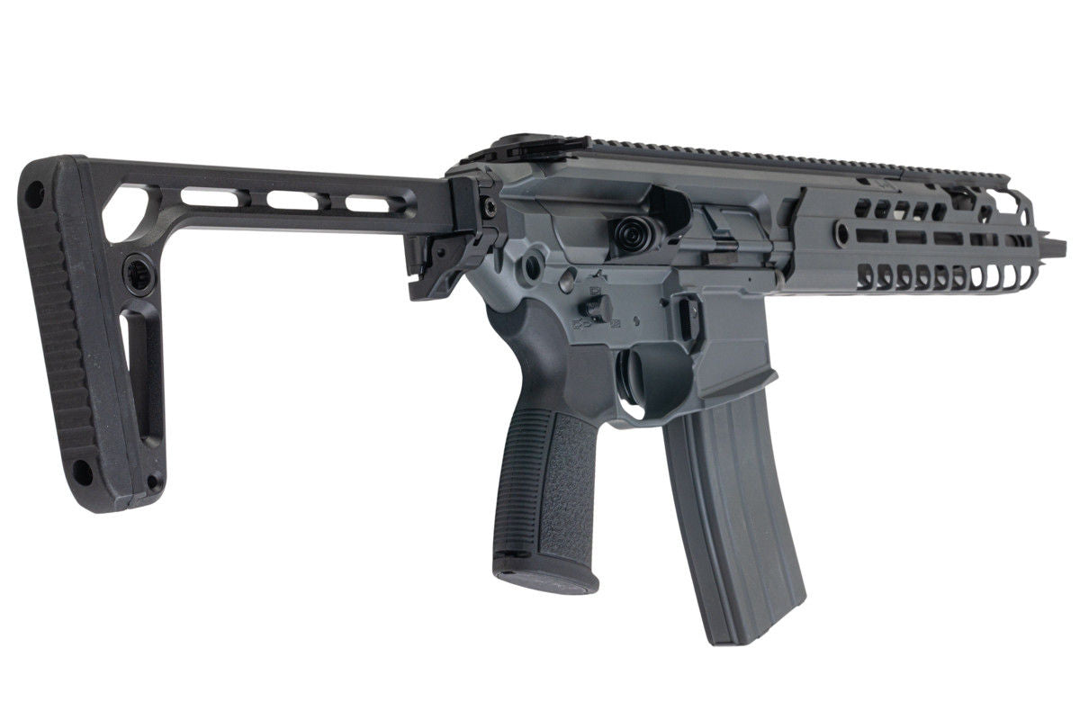 Salvo Precision MCX Virtus 5.56 GBB Airsoft Rifle 11.5 Inch Grey Stainless Steel Bolt