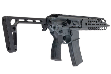 Salvo Precision MCX Virtus 5.56 GBB Airsoft Rifle 11.5 Inch Grey Stainless Steel Bolt