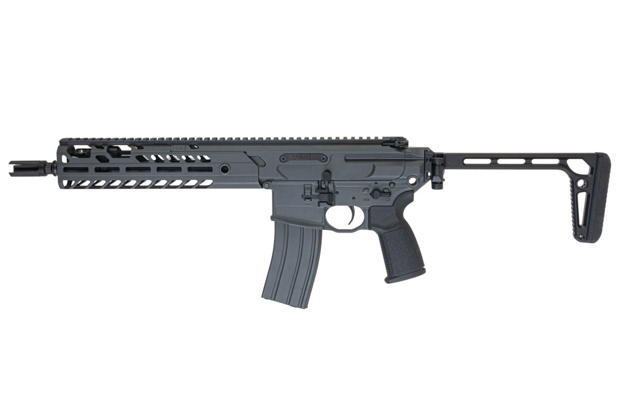 Salvo Precision MCX Virtus 5.56 GBB Airsoft Rifle 11.5 Inch Grey Stainless Steel Bolt