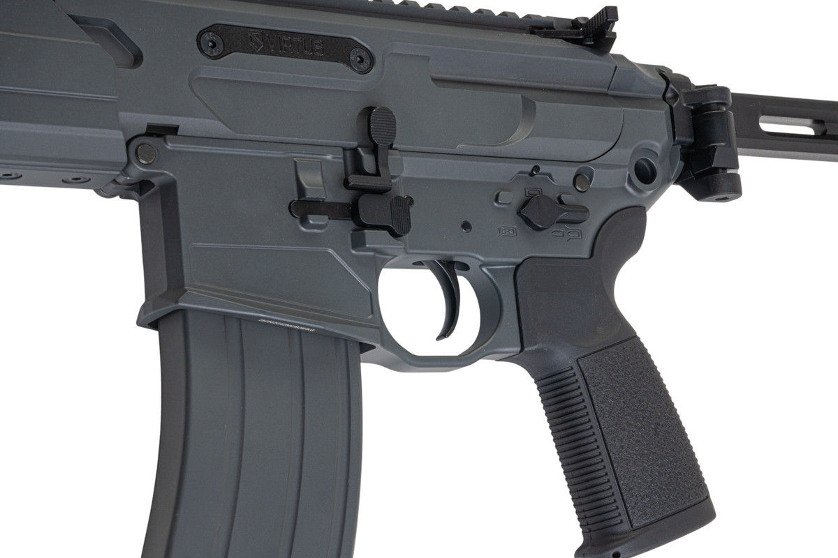 Salvo Precision MCX Virtus 5.56 GBB Airsoft Rifle 11.5 Inch Grey Stainless Steel Bolt