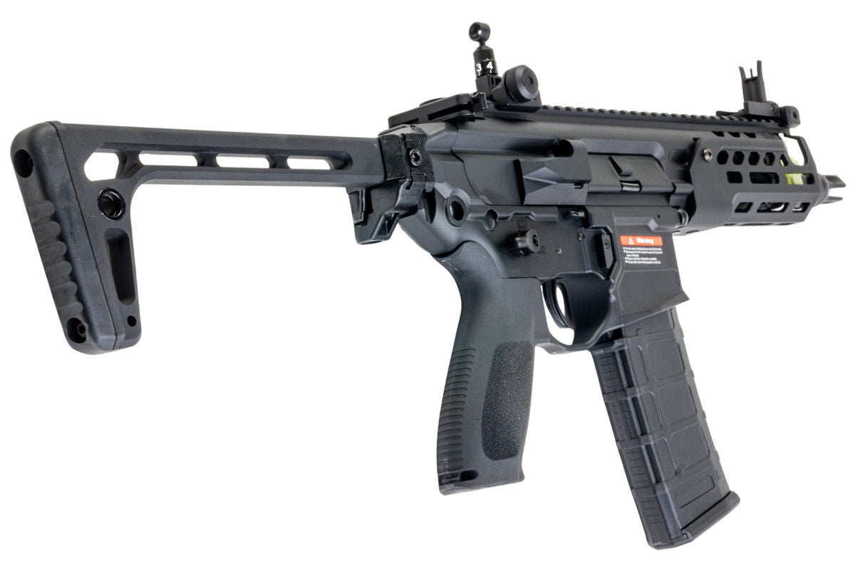 E&C MCX Rattler Airsoft AEG 14.2cm Black