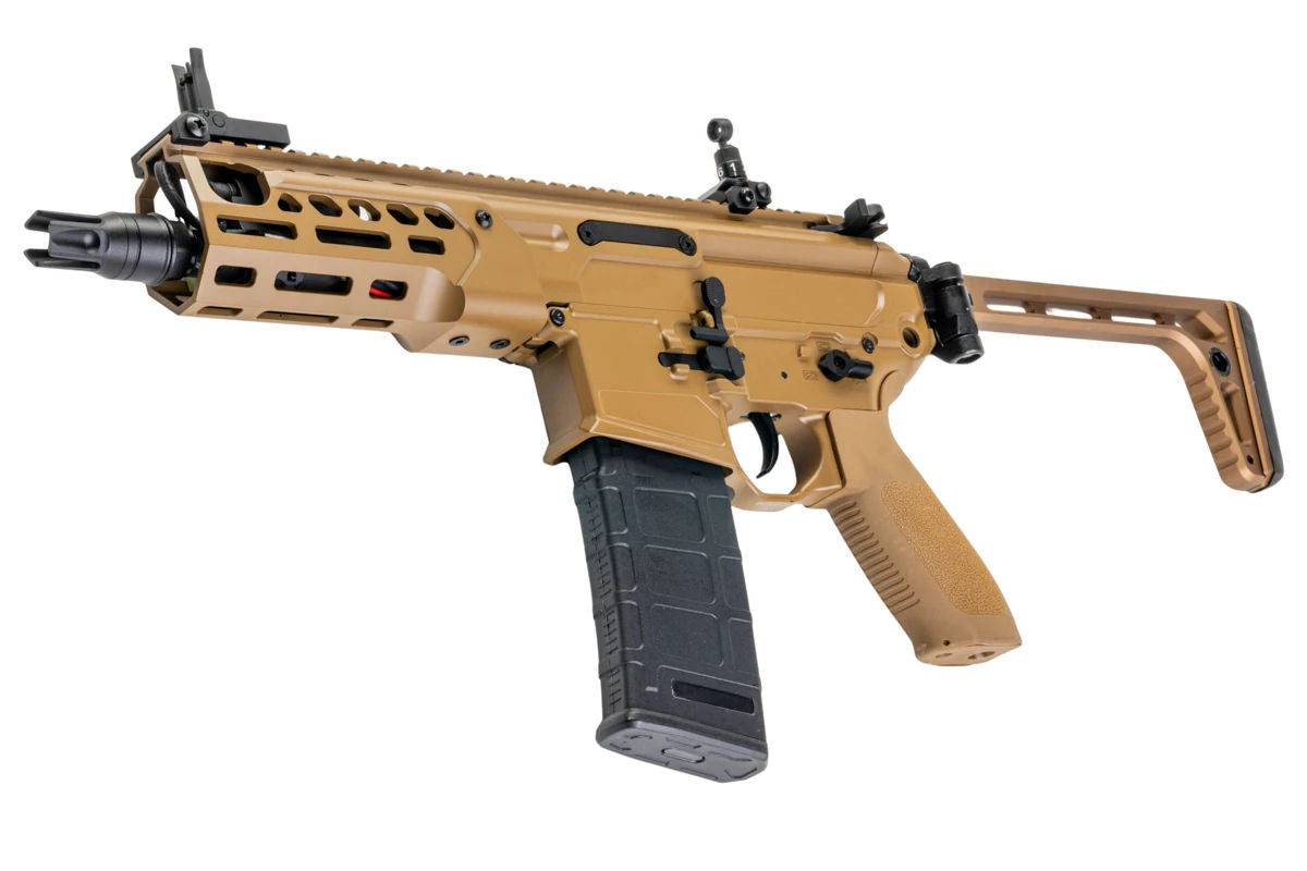 E&C MCX Rattler Airsoft AEG 14.2cm FDE