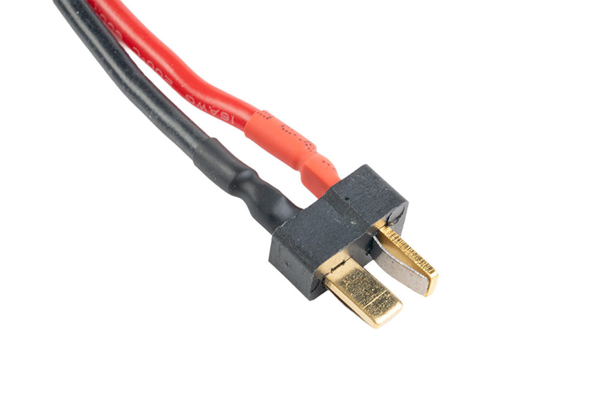 Laylax GIGA TEC Tokyo Marui EVOLT M4A1 LiPo Battery Conversion Cable T-Type Connector Black