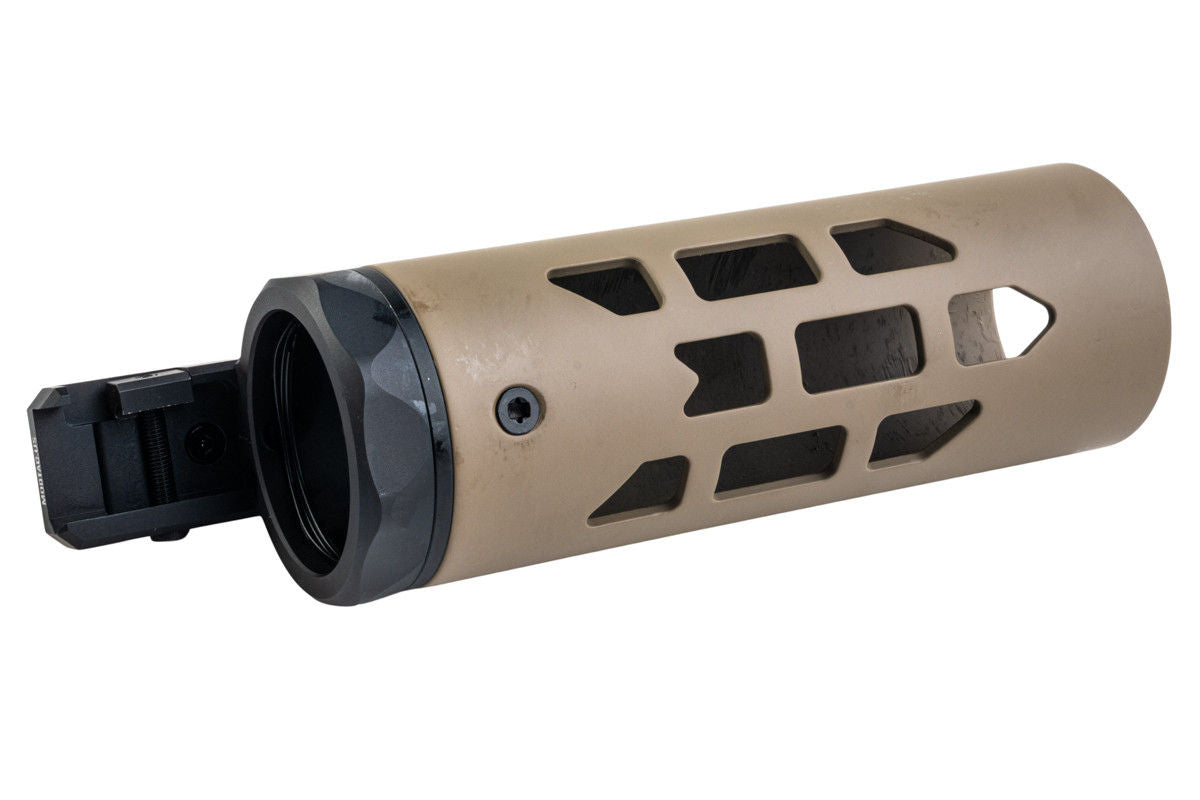 Angry Gun U-RAC 6.5 inch Carbon Front Shield Cerakote FDE