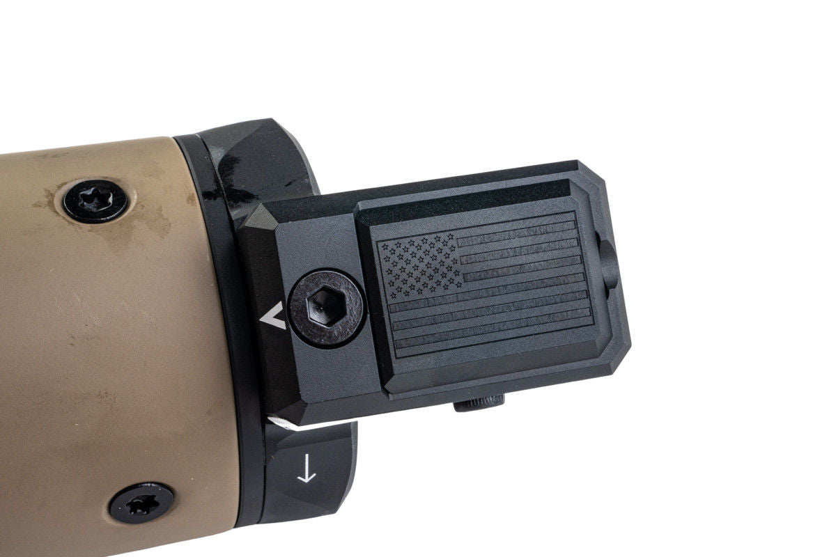 Angry Gun U-RAC 6.5 inch Carbon Front Shield Cerakote FDE