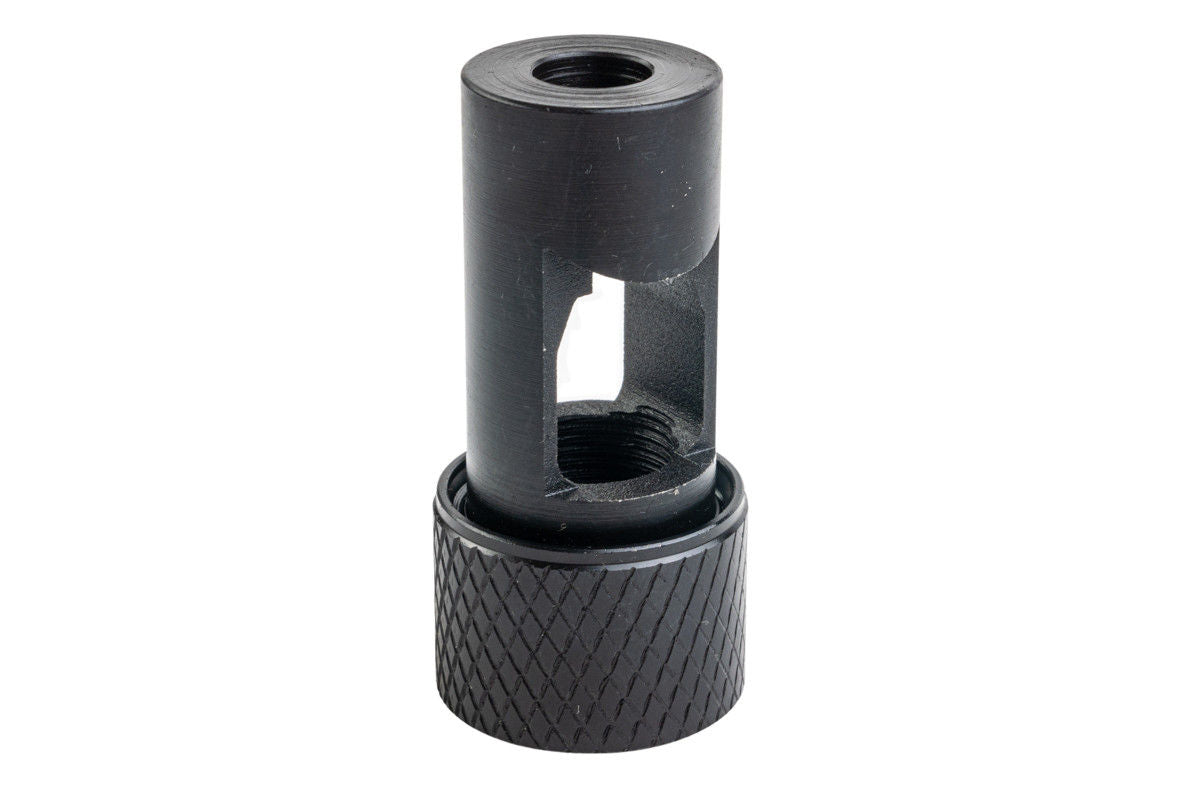 Airsoft Artisan SPR Type Brake and Collar 14mm CCW Black