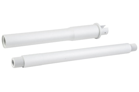 Airsoft Artisan Recce Style Outer Barrel for TM MWS M4 GBB 38.1cm Silver