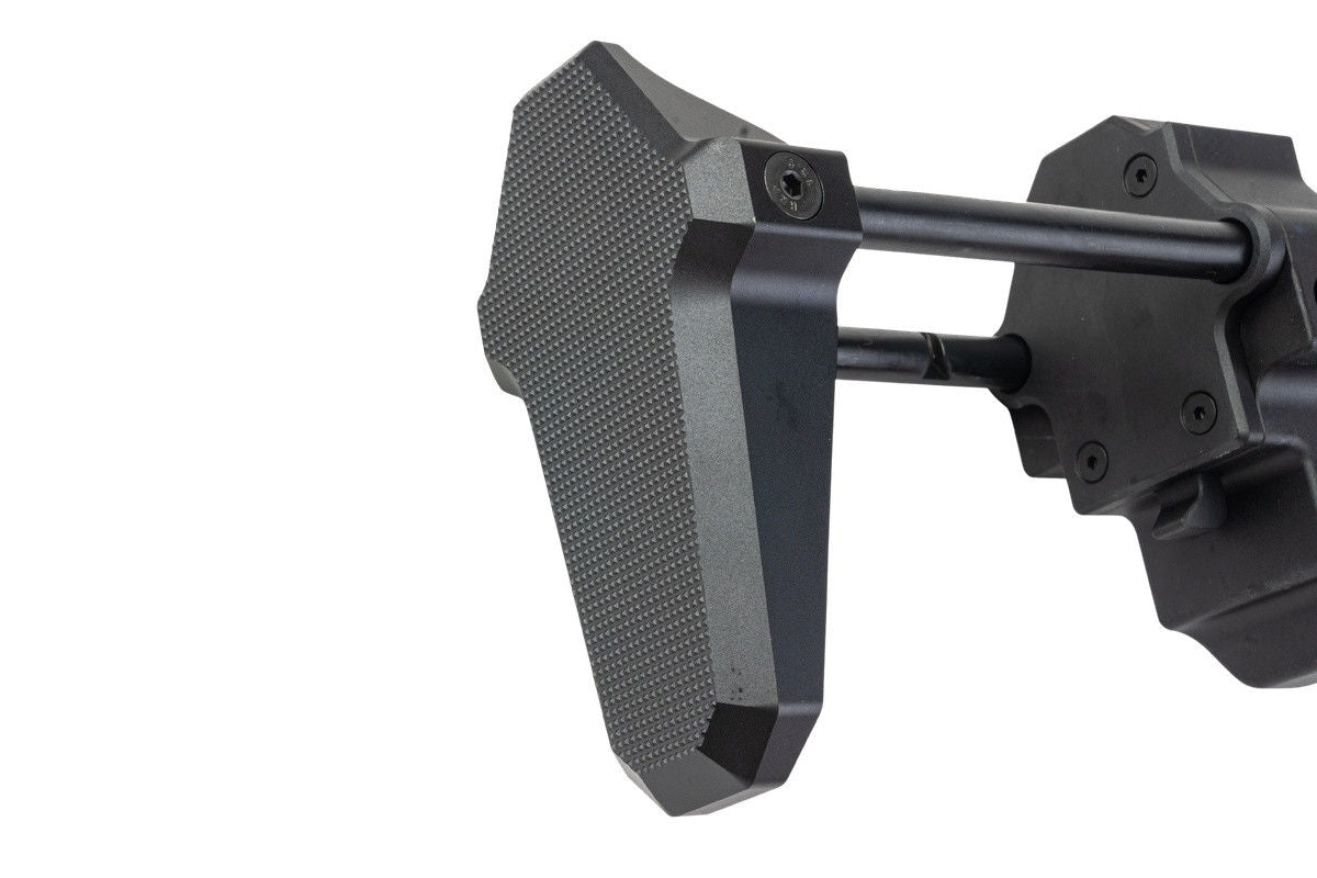 Airsoft Artisan 6 Position Retractable Stock for WE / VFC SCAR GBB & AEG Black