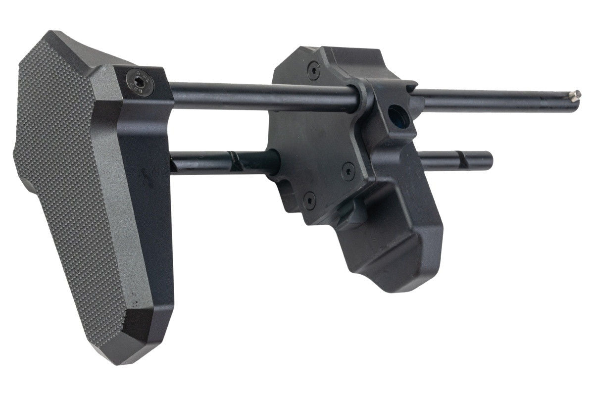 Airsoft Artisan 6 Position Retractable Stock for WE / VFC SCAR GBB & AEG Black