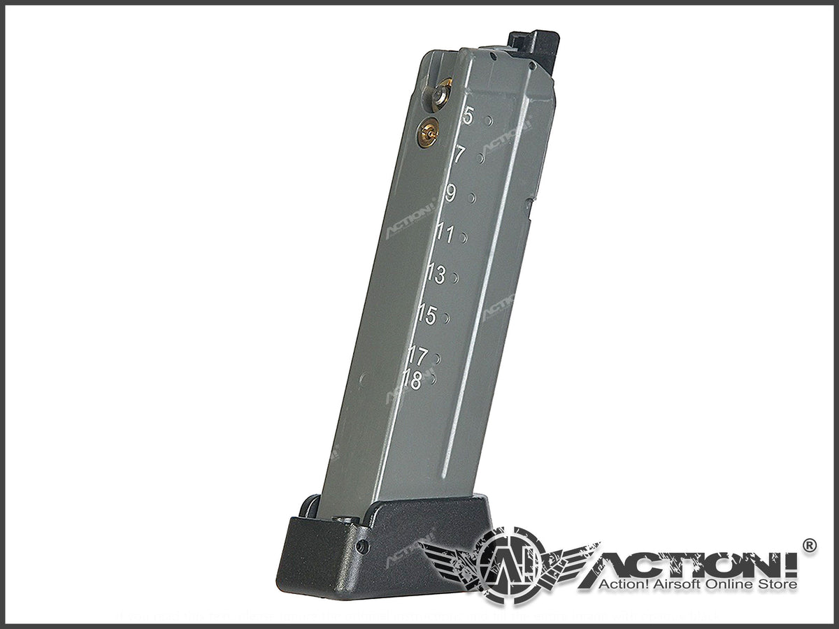 VFC MP443 26rds Gas Magazine Extension Style Stark Arms