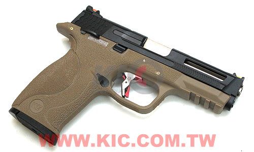 WE Force Series Big Bird M&P STD GBB Airsoft Pistol T4 B