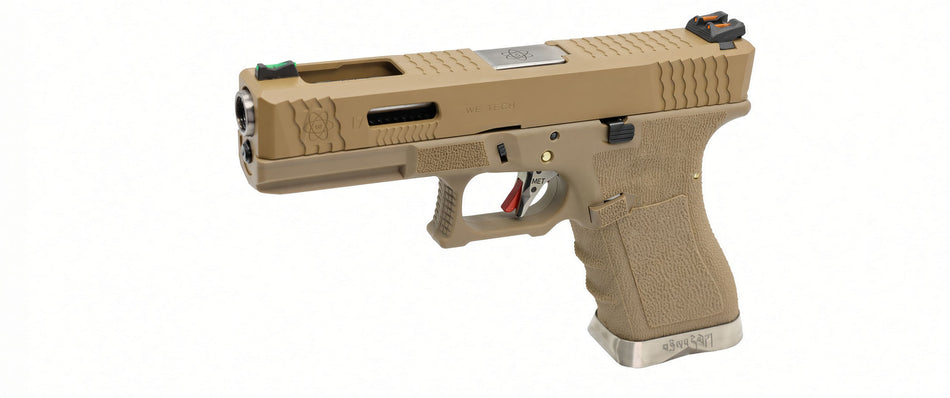 [WE-TECH] WE G17 T10 TAN/SV/TAN GBB Pistol