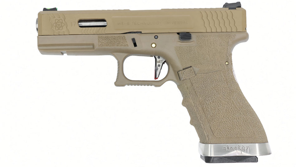 [WE-TECH] WE G17 T10 TAN/SV/TAN GBB Pistol