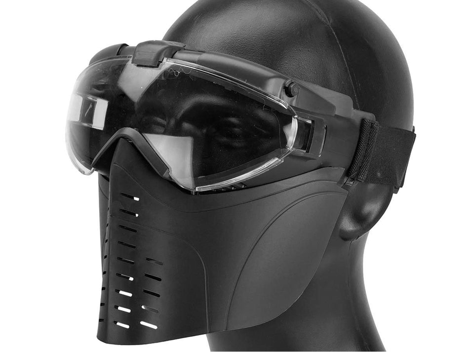 [Idiot Tailor ]Pro-Goggle Airsoft Full Face Mask w/ Integrated Fan